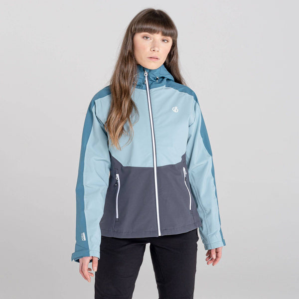 Dare2B Ladies Compete Waterproof Jacket -DRAGONFLY - Borderland Muff