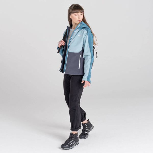 Dare2B Ladies Compete Waterproof Jacket -DRAGONFLY - Borderland Muff