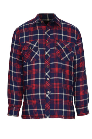 Champion Mens Totnes Padded Shirt -RED - Borderland Muff