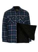 Champion Mens Totnes Padded Shirt -BLUE - Borderland Muff