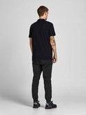 Jack & Jones JCOFLOKI Polo Shirt -BLACK - Borderland Muff