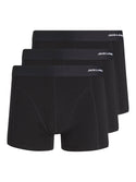 Jack & Jones JACBAMBOO Trunks 3 Pack -BLACK - Borderland Muff