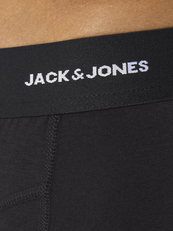 Jack & Jones JACBAMBOO Trunks 3 Pack -BLACK - Borderland Muff