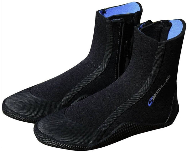 SOLA Adults 5mm Zip Boots - Borderland Muff