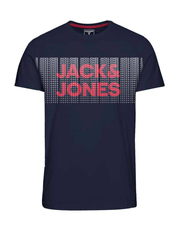 Jack & Jones JCOATHELSTAN Boys Tee -NAVY BLAZER - Borderland Muff