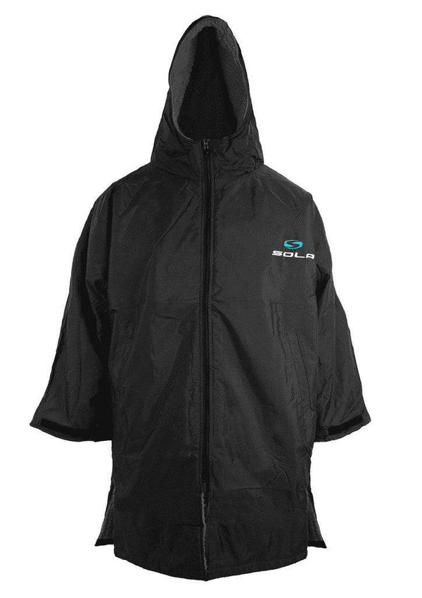 SOLA Adults Waterproof Changing Coat -BLACK - Borderland Muff
