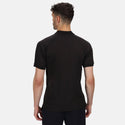 Regatta Coolweave Work Polo -BLACK - Borderland Muff