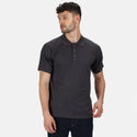 Regatta Coolweave Work Polo -GREY - Borderland Muff
