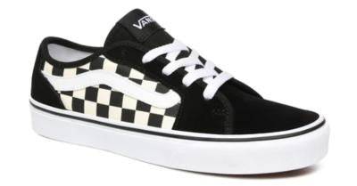 Vans Mens Filmore Decon -BLACK/WHITE CHECK - Borderland Muff