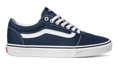 VANS Kids Ward Shoe -DRESS BLUE (Size 4-6UK) - Borderland Muff
