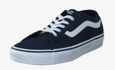 Vans Mens Filmore Decon Suede Shoe -DRESS BLUE - Borderland Muff