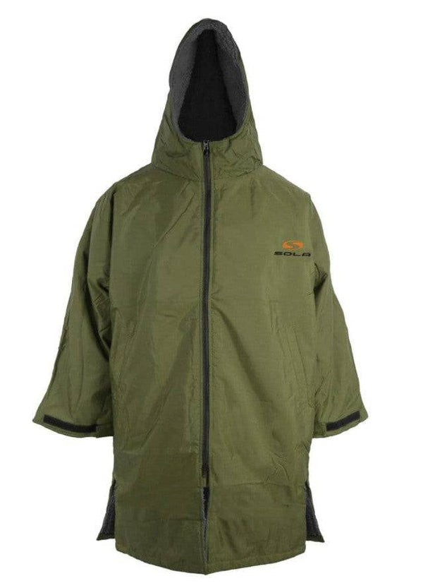 SOLA Adults Waterproof Changing Coat -KHAKI - Borderland Muff
