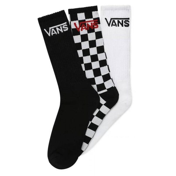 VANS Classic Crew Sock 3 Pack - Borderland Muff