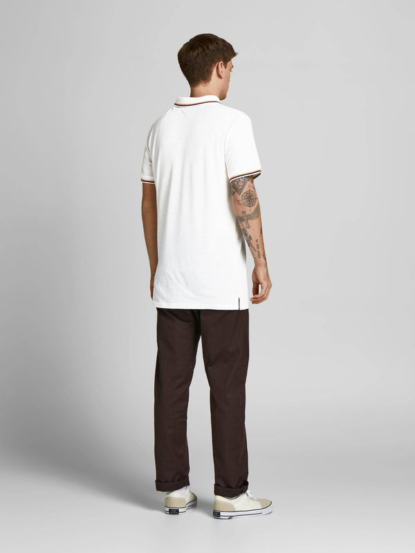 Jack & Jones JORPOP Polo -CLOUD DANCER - Borderland Muff