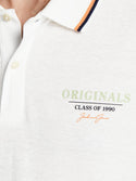 Jack & Jones JORPOP Polo -CLOUD DANCER - Borderland Muff
