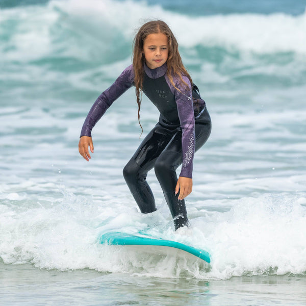 Osprey Zero 5/4mm Girls Full Wetsuit -PURPLE - Borderland Muff