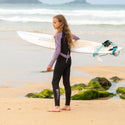 Osprey Zero 5/4mm Girls Full Wetsuit -PURPLE - Borderland Muff