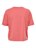 Only Play JACINTA Short Tee -CORAL - Borderland Muff