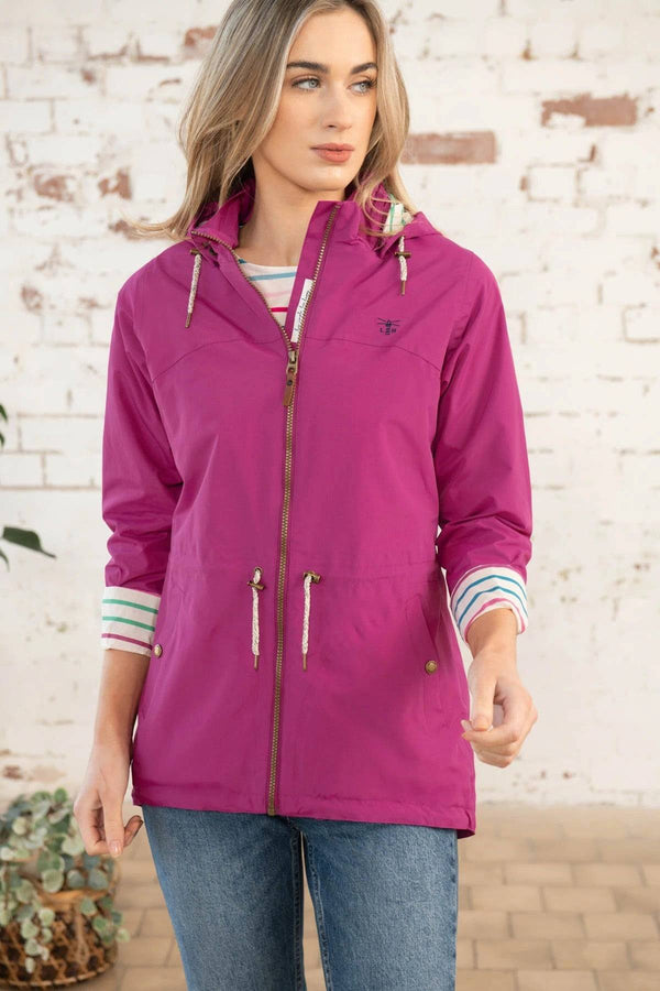Lighthouse Victoria Jacket -RASPBERRY - Borderland Muff