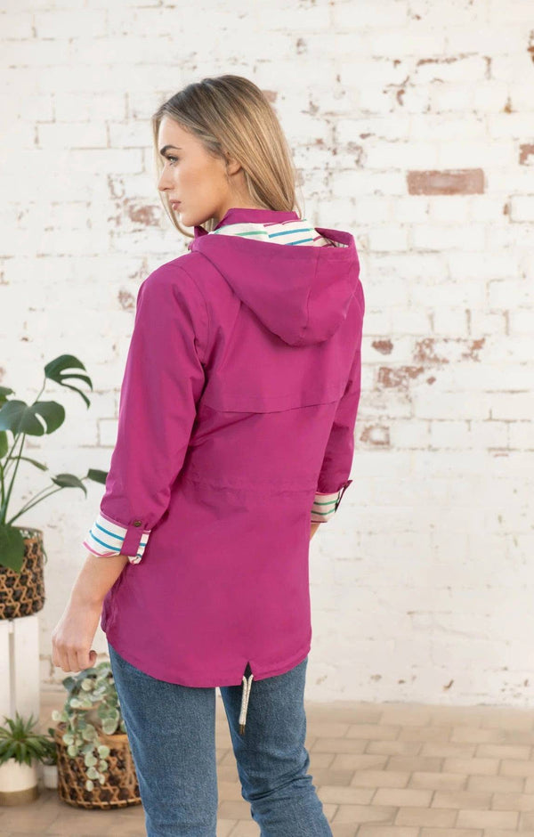Lighthouse Victoria Jacket -RASPBERRY - Borderland Muff