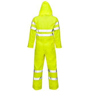 Supertouch Hi Vis PU Coverall -YELLOW - Borderland Muff