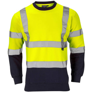 Supertouch Hi Vis 2 Tone Sweatshirt - Borderland Muff