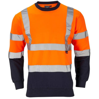 Supertouch Hi Vis 2 Tone Sweatshirt - Borderland Muff