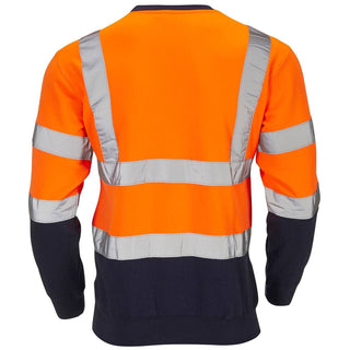 Supertouch Hi Vis 2 Tone Sweatshirt - Borderland Muff