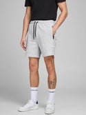 Jack & Jones JPSTAIR Shorts -LIGHT GREY MELANGE - Borderland Muff