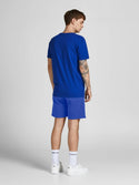 Jack & Jones JPSTNEWSOFT Sweat Shorts -SURF BLUE - Borderland Muff