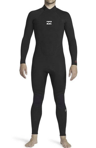 Billabong Mens Intruder 3/2mm Full Wetsuit -BLACK - Borderland Muff