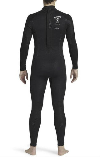 Billabong Mens Intruder 3/2mm Full Wetsuit -BLACK - Borderland Muff