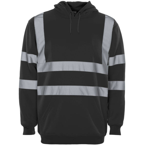 Supertouch Hi Vis Black Hoody - Borderland Muff