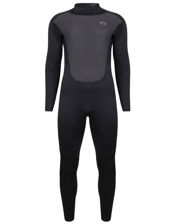 Typhoon Mens Storm5 Full Wetsuit -BLACK - Borderland Muff