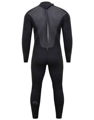 Typhoon Mens Storm5 Full Wetsuit -BLACK - Borderland Muff