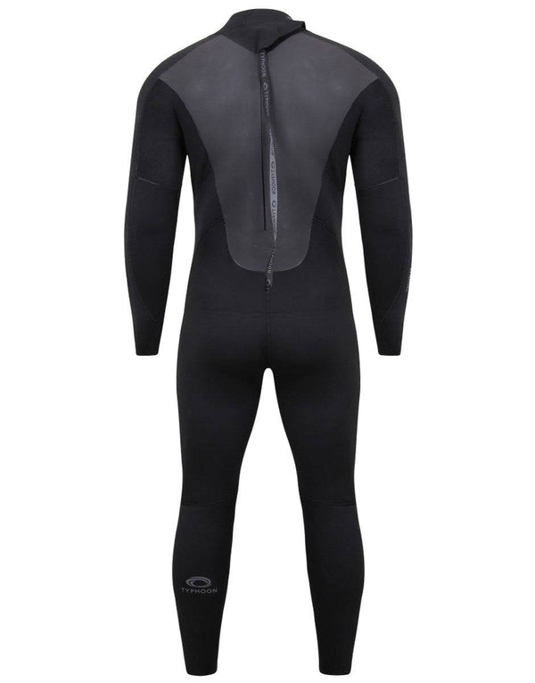 Typhoon Mens Storm5 Full Wetsuit -BLACK - Borderland Muff