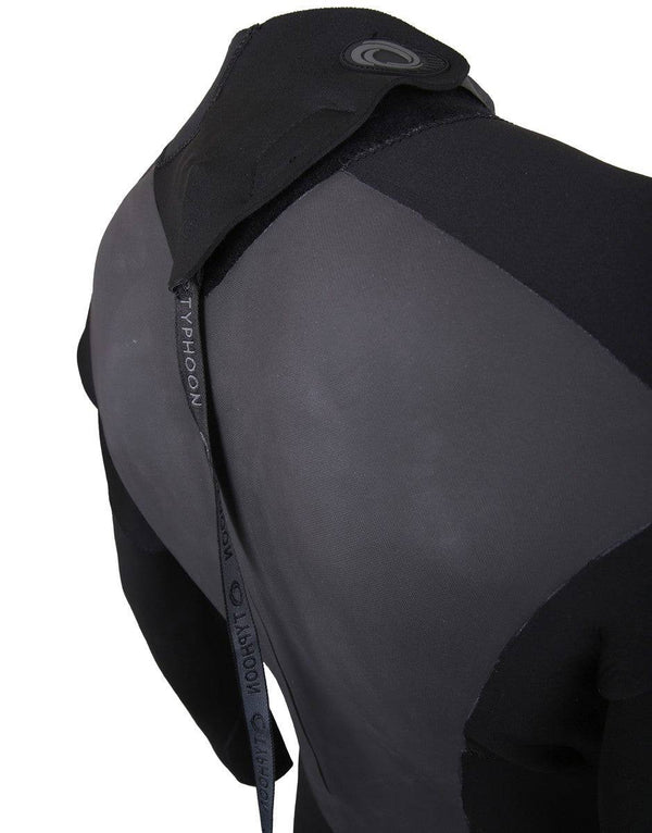 Typhoon Mens Storm5 Full Wetsuit -BLACK - Borderland Muff