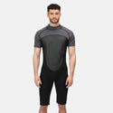 Regatta Mens 2mm Short Wetsuit -GREY - Borderland Muff
