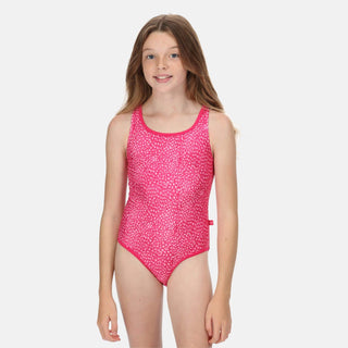 Regatta Girls Tanvi Swimsuit -PINK - Borderland Muff