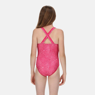 Regatta Girls Tanvi Swimsuit -PINK - Borderland Muff