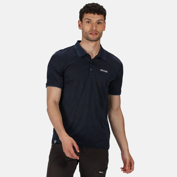 Regatta Mens Remex II Polo -NAVY - Borderland Muff