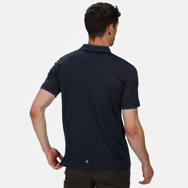 Regatta Mens Remex II Polo -NAVY - Borderland Muff