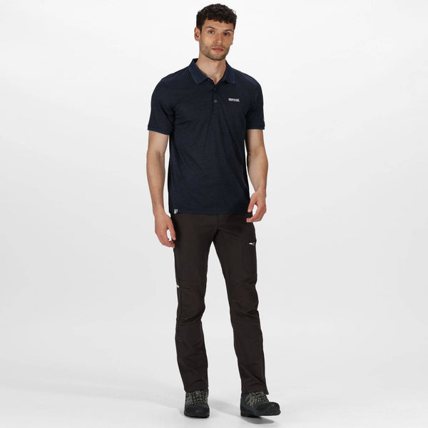Regatta Mens Remex II Polo -NAVY - Borderland Muff