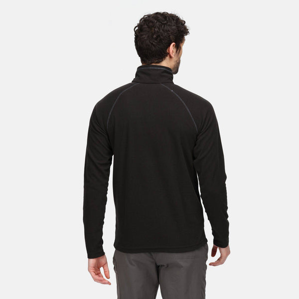 Regatta Mens Montes Fleece -BLACK - Borderland Muff