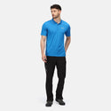 Regatta Mens Maverick V Polo -IMPERIAL BLUE - Borderland Muff