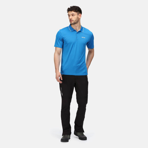 Regatta Mens Maverick V Polo -IMPERIAL BLUE - Borderland Muff