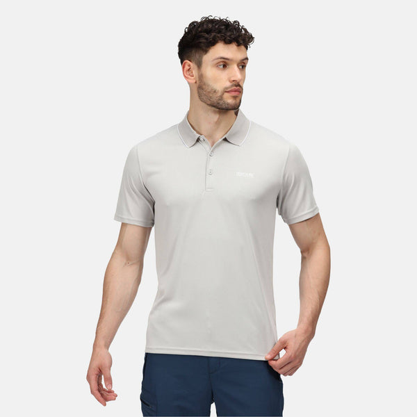 Regatta Mens Maverick V Polo -SILVER - Borderland Muff