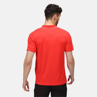 Regatta Mens Maverick V Polo -FIERY RED - Borderland Muff