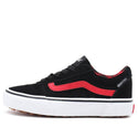 VANS Kids Ward Vanguard Shoe -BLACK/RED - Borderland Muff