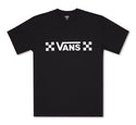 VANS Mens Drop V Checkered Tee -BLACK - Borderland Muff